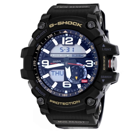 Casio Men's Mudmaster Black Dial Watch - GG-1000-1A