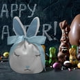thumbnail image 4 of Bolsas de dulces estilo conejito de Pascua, coloridas, decorativas, no tejidas, para refrigerios, suministros para fiestas, bolsas de regalo, 4 of 5