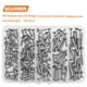 thumbnail image 5 of #8 X 1/2"" 5/8"" 3/4"" 1"" 1-1/4"" Juego De Tornillos Para Madera Helifouner 140 Piezas Kit Surtido De Tornillos Autorroscantes De Cabeza Avellanada Phillips Tornillos Para Madera De Cabeza Plana Phil, 5 of 5