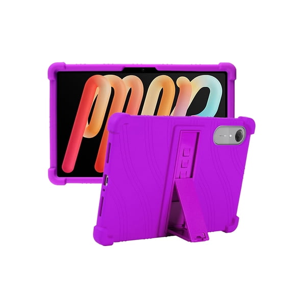 Silicone Case for Lenovo Idea Tab Pro Gen 2 13 inch, Soft Flexible Shockproof Protective Tablet Cover, Anti-Scratch & Lightweight Slim Design-Purple
