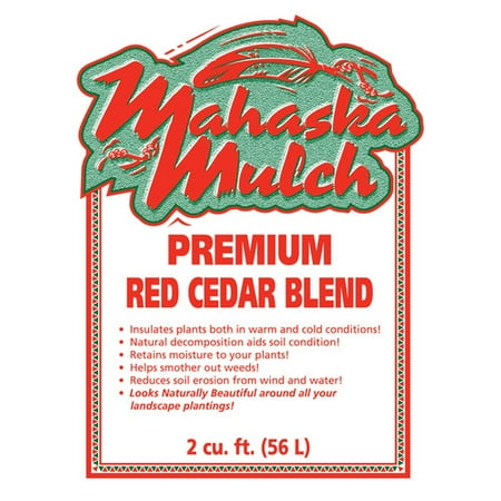 Mahaska 2 Cu Ft Premium Red Cedar Blend Mulch