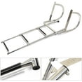 thumbnail image 7 of munirater 3 Steps Stainless Steel Pontoon Boat Ladder with Pedal Hand Railing Ladder Replacement for Marine Boat Yacht Swimming Pool, 7 of 7
