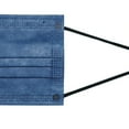 thumbnail image 5 of BalsaCircle 10 Disposable Denim Blue 3 Layer Breathable Face Masks Protective Covers Personal Protection Gear, 5 of 8