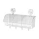 thumbnail image 2 of Rack de almacenamiento para cocina, estante de baño, soporte de vidrio + metal, Diseño moderno, Para hogar, Organizador de superficie, Acero inoxidable resistente, Moderno y práctico\ Blahzhy, 2 of 8