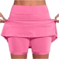 thumbnail image 2 of Ahdbta Tennis Skorts Skirts for Women Golf Athletic Activewear Skorts Mini Summer Workout Running Short with Pockets, 2 of 6