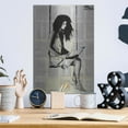 thumbnail image 6 of Luxe Metal Art 'Spell' by Loui Jover, Metal Wall Art, 12"x16", 6 of 9