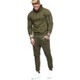 thumbnail image 1 of Men Tracksuit Set Hooded Sweatshirt Pants Joggers Sport, 1 of 2