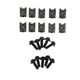 thumbnail image 3 of Mounting Nut Set, 5x16MM Motorcycle Fairing Body  Kit Screw Spire Speed Fastener Clip Nut, 3 of 8