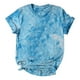 thumbnail image 1 of Gibobby Camisetas Mujer Manga Corta Mujeres Casual Fashion Top Shirt Pullover Round cuello impreso camisa elegante camisa suelta manga corta Blouse Top(Azul,M), 1 of 4