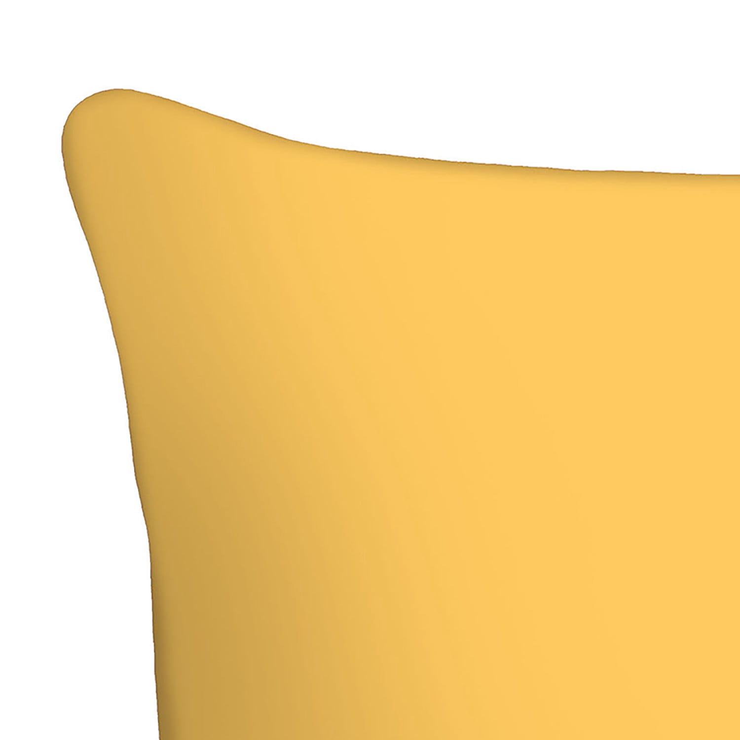 Mainstays 16" x 16" Solid Decorative Outdoor Throw Pillow, Yellow
