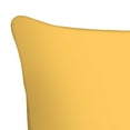 thumbnail image 6 of Mainstays 16" x 16" Solid Decorative Outdoor Throw Pillow, Yellow, 6 of 6