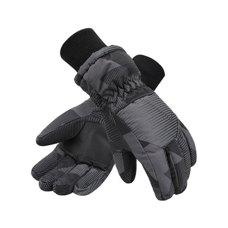 Lullaby Kids Windproof Girls Youth Winter Ski Snow Snowboard Riding Ski Gloves L