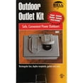 thumbnail image 2 of Bell Outdoor 5839-5wrtr 1-Gang Weatherproof Duplex Flip Cover Kit, 2 of 2