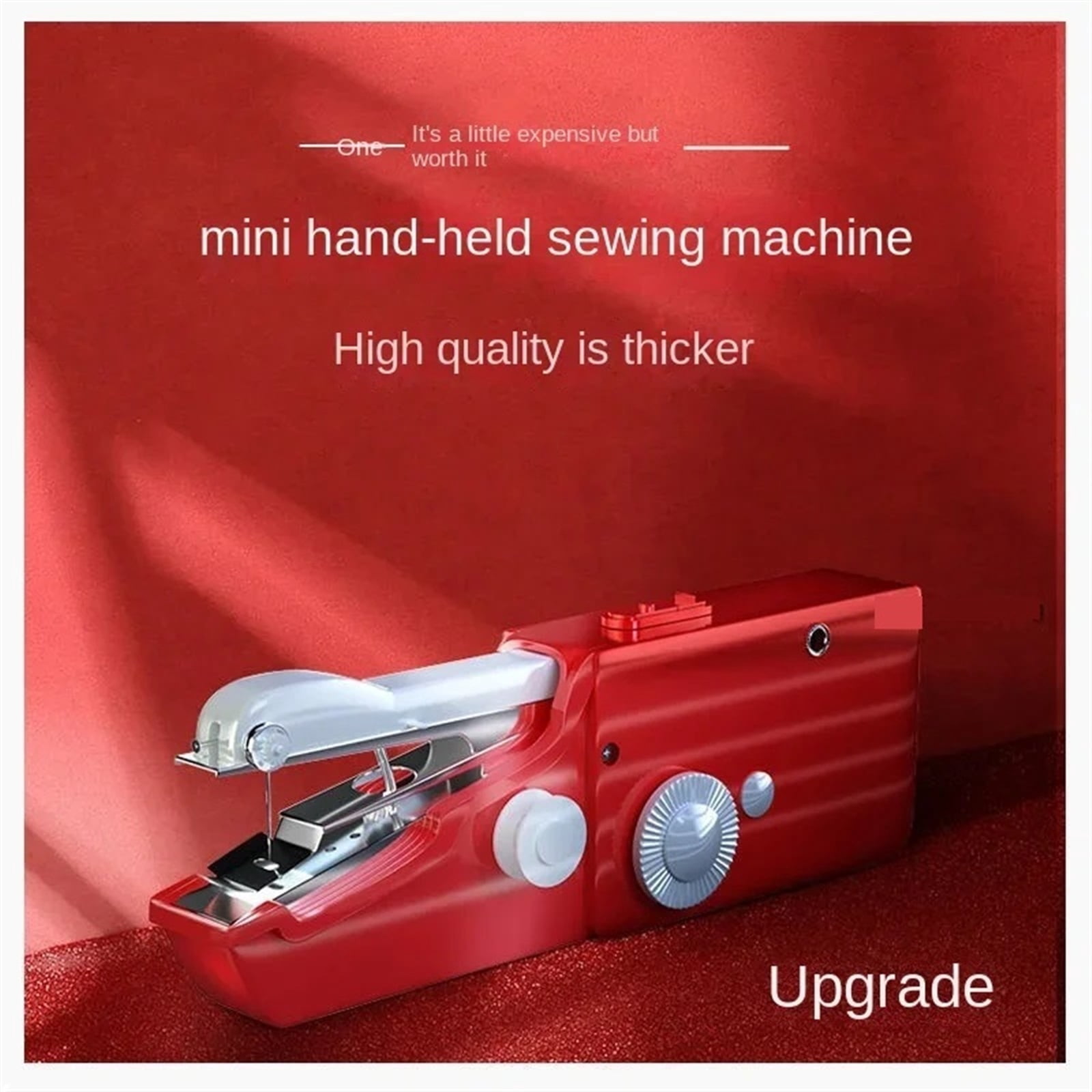 Convenient Handheld Small Electric Sewing Machine Home Edition Fully Automatic Sewing Machine Mini Manual Sewing Machine