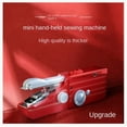 thumbnail image 3 of Convenient Handheld Small Electric Sewing Machine Home Edition Fully Automatic Sewing Machine Mini Manual Sewing Machine ,Smooth Thread Sewing, 3 of 6