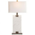 thumbnail image 4 of Towers 30" White Marble Table Lamp, 4 of 6