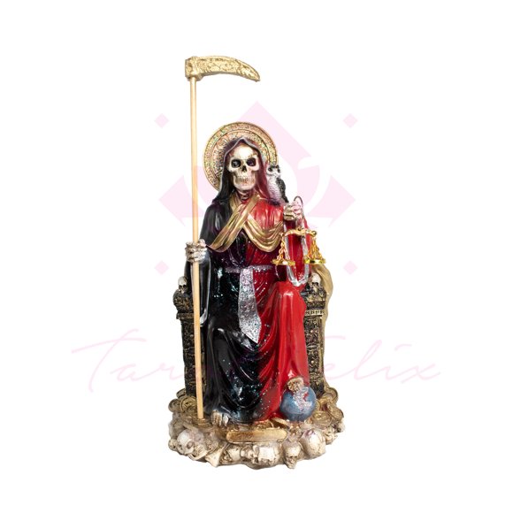 Santa Suprema Reversible: Neutraliza Maleficios y Chismes con la Protección del Búho + Libro Esotérico