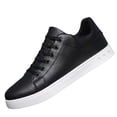 thumbnail image 3 of Men's Low Top Lace Up Sneakers Wide Toe Casual Skate Shoes Daily Walking Footwear, 3 of 3
