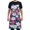Colorful Cherry Blossoms, variant on Kitchen Apron with 2 Pockets Adjustable waterproof Cooking Aprons for Women Men Chef Colorful Cherry Blossoms