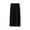 Black, variant on Womens Pencil Skorts Casual Solid Color Elastic High Waist Side Slit Skirts Fashion Soft Comfy Bodycon Skirt