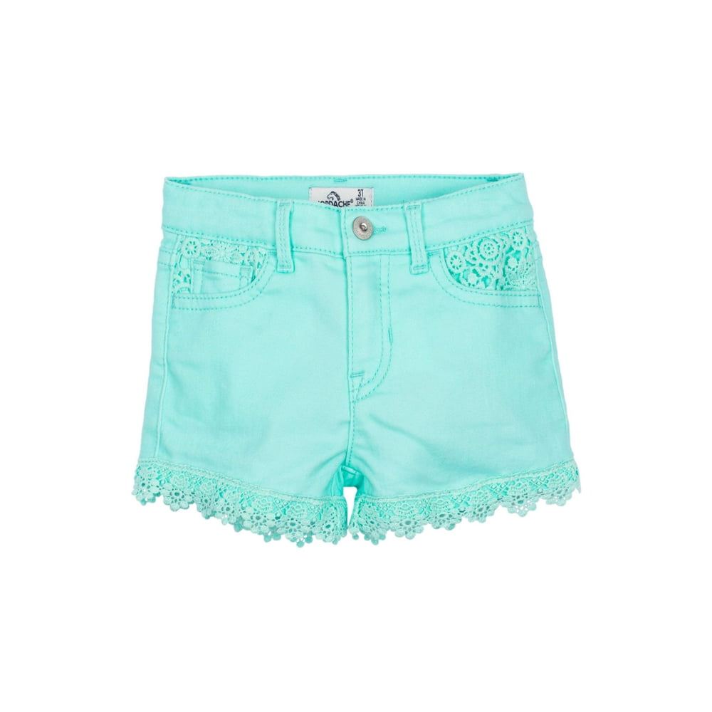 Jordache Jordache Lace Trim Denim Shorts (Toddler Girls) Walmart