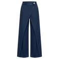 thumbnail image 7 of Fashion Comfortable Casual Versatile Pocket Straight Leg Trousers For Women Jeans, 7 of 7