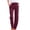 G#01-Wine, variant on OYXSER Womens Linen Pants with Pockets Drawstring Elastic Waist Casual Vacation Straight Leg