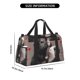 thumbnail image 3 of Easygdp Heart Guinea Pig Couple Bolsa de Gimnasio, Bolsa de Viaje Duffel, Bolsa de Fin de Semana con Compartimentos, Bolsa de Mano para Noche, 3 of 7
