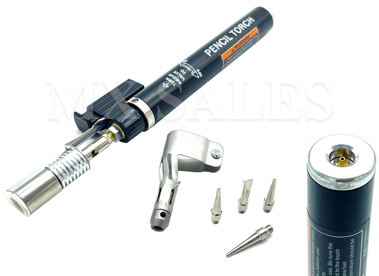 Refillable Butane PENCIL TORCH Soldering Iron Torch Jewelry Repair 4pc