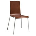 thumbnail image 1 of Safco Chaise Empilable à Bois en Cerisier (Lot de 2), 1 of 1