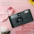 thumbnail image 5 of Kchsji Half Frame 35mm Retro Film Camera, Reusable Analog Camera, Easy to Use with Built-In Flash, for Beginners, Photography Enthusiasts, and Creative Photography, Outdoor and Indoor Use, 5 of 7