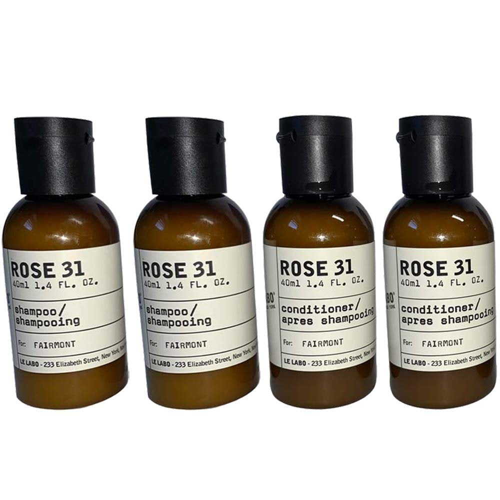 Le Labo Rose 31 Shampoo & Conditioner  lot of 4 (2 of each) Each 1.4oz