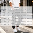 thumbnail image 3 of Edvintorg Boys Pants Solid Color Elastic Waisted Cuffed Sweatpant Outdoor Casual Workout Pant with Pocket Kids Clothes Boys Size 5-13, 3 of 5