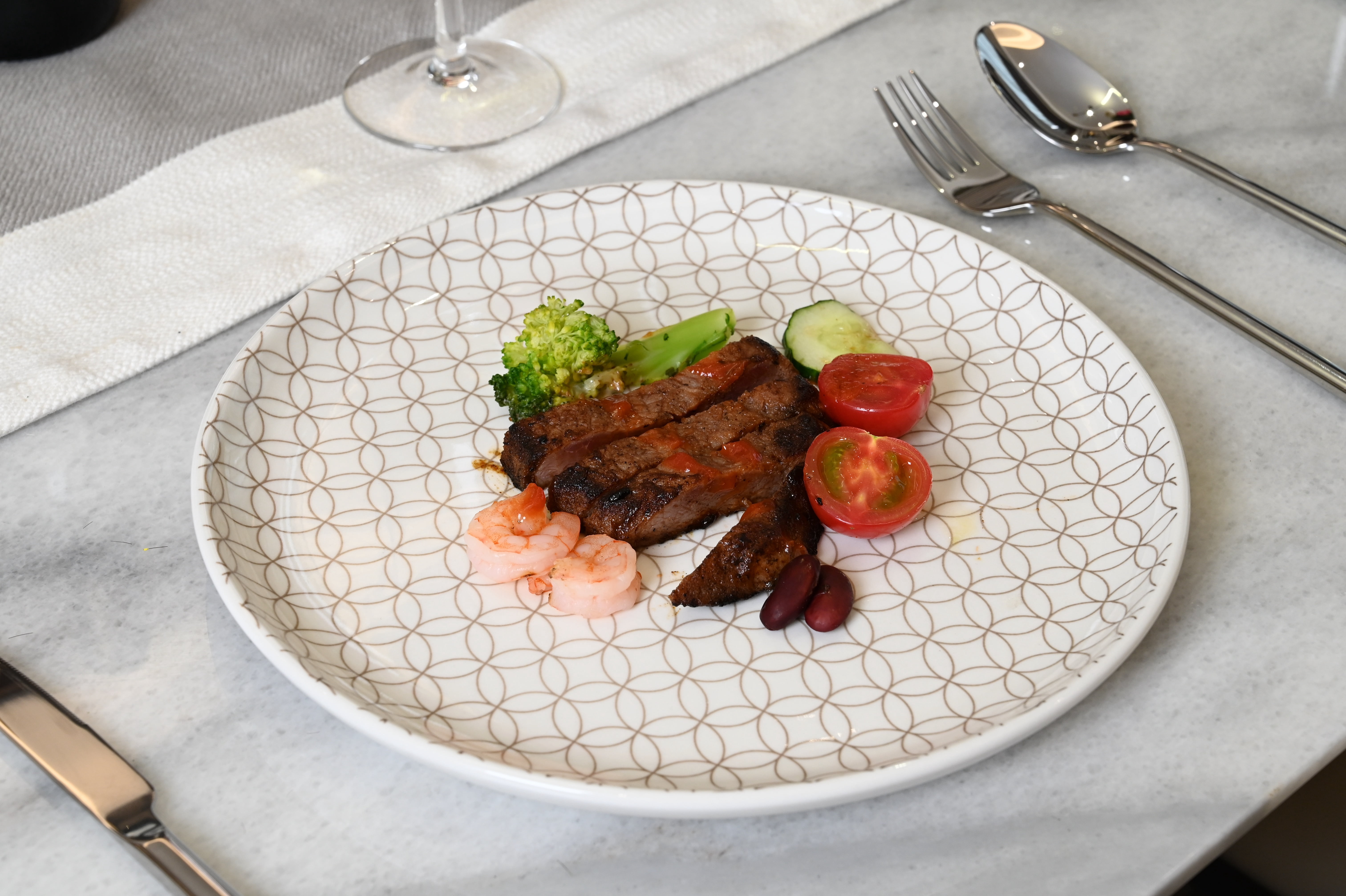 Mainstays Alessandra Brown 4-Pack Stoneware Dinner Plate Set