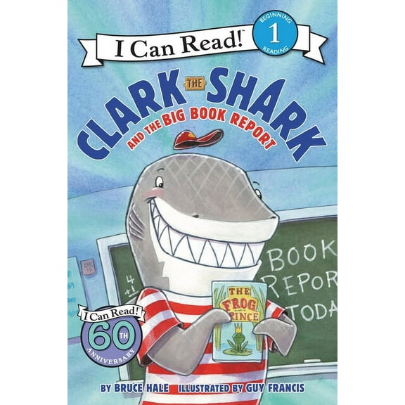 I Can Read Level 1 Clark the Shark and the Big Book Report, (Paperback)
