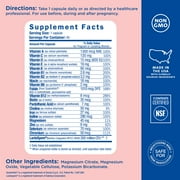 Mommys Bliss Prenatal Multivitamin + Iron, 45 Capsules