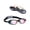 B Black, variant on Swim Goggles, Professional Anti-Fog Waterproof Clear Racing Kids Swim Goggles, 1 Pack Purple Adjustable Strap No Leaking Swimming Glasses, for Children Youth Swimming Pool Open Water Swim Training Co