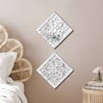 thumbnail image 4 of 12x12 Inch Acrylic Wall Stickers,Vintage Rustic Style DIY Mirror Wall Sticker for Farmhouse ,Living Room,Bedroom  Entryway, Hallwaystyle Wall Deceoration, 4 of 7