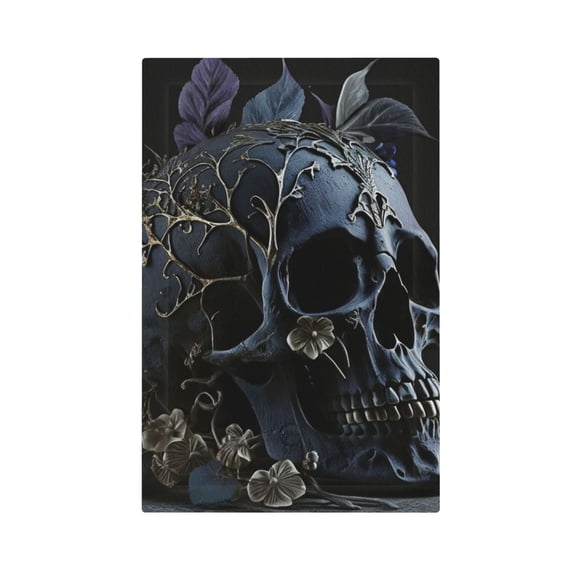Skull Gothic Bones Witchy Light Switch Cover Decorator No Device Blank Wall Plate 1-Gang Receptacle Outlet Decor