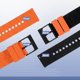 thumbnail image 4 of Correas de reloj de silicona de 20 mm de ancho, correas de reemplazo de liberación rápida suaves con hebilla de acero inoxidable para hombres y mujeres, negro, 4 of 7