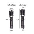 thumbnail image 3 of Linterna LED con zoom Gnobogi para camping, de emergencia, de alta luminosidad y 3 modos, con pinchos, resistente al agua, ideal para camping, mesa, iluminación exterior y senderismo., 3 of 8