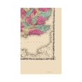 thumbnail image 2 of Historic Map - England Wales - Johnson 1860 - Vintage Wall Art, 2 of 4