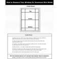 thumbnail image 6 of LazBlinds No Tools-No Drill 1" Aluminum Mini Blinds, Cordless Blinds for Windows, Light Filtering Horizontal Blinds and Shades for Window Size 19'' W x 36'' H, White, 6 of 6