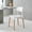 White, variant on Resenkos Dining Chairs, Kitchen Chairs Trattoria Chairs,Modern Dining Side Chairs Set of 4 with Ergonomic Backrest for Dining Room-White