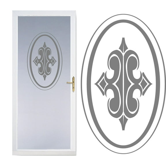 StickerChef Front Door Etched Glass Vinyl Decals Safety Privacy Film Stickers 8b