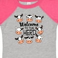 thumbnail image 4 of Inktastic Welcome to the Herd with Cute Black and White Holstein Cows Boys or Girls Baby Bodysuit, 4 of 5