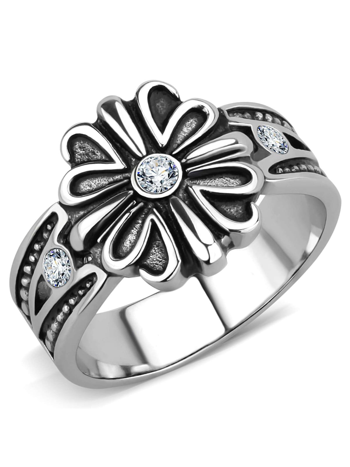 Classy Not Trashy Clear Crystal Knot Design Womens
