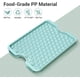 thumbnail image 3 of Bandejas de cubitos de hielo redondas, moldes de hielo flexibles hechos de material PP de grado alimenticio, para una fácil liberación de hielo y un almacenamiento que ahorra espacio en su, 3 of 6