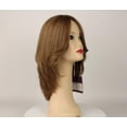 thumbnail image 6 of European Human Hair Freeda Wig Rina Blonde With Highlights Skin Top Size M, 6 of 6