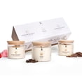 thumbnail image 1 of Kit 3 Velas De Soya | 250 g | Aromas: Helado de Fresa, Dulce De Chocolate, Té Chai | Duración 50 Hrs | Kit Sweet Delight | B Life., 1 of 7